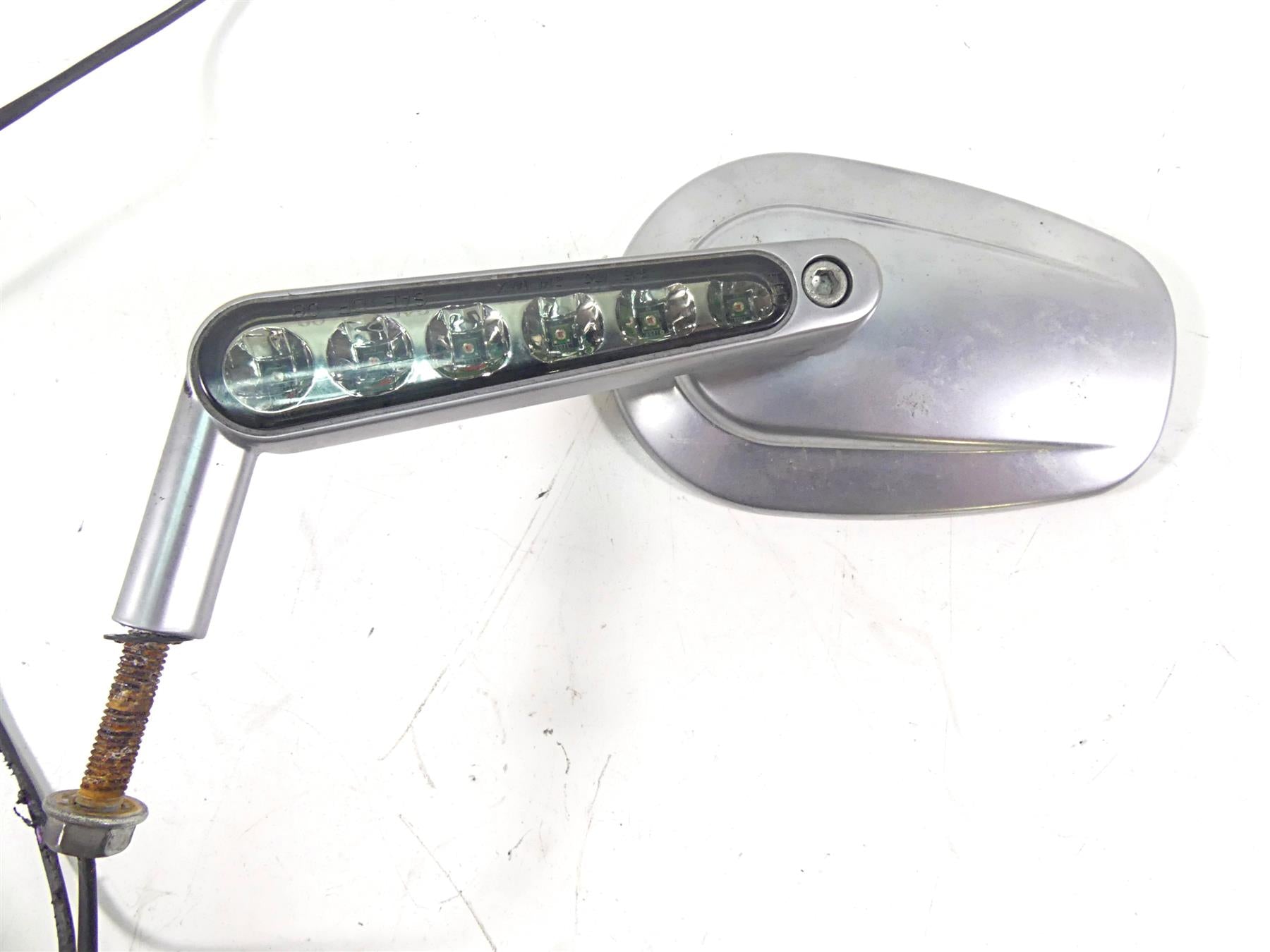 2013 Harley VRSCF Muscle Vrod Left Rear View Mirror Blinker Set 92095-09 {{ shop.shopifyCountryName }} - Mototech271