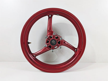 2024 Suzuki GSXR600 Straight Front Wheel Rim Red 17x3.5 54111-14J00 {{ shop.shopifyCountryName }} - Mototech271