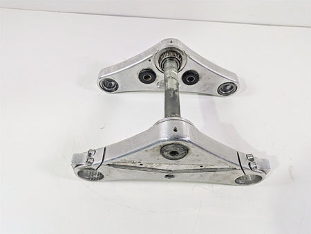 2002 Big Dog Pitbull Upper Lower Triple Tree Steering Clamp Set {{ shop.shopifyCountryName }} - Mototech271