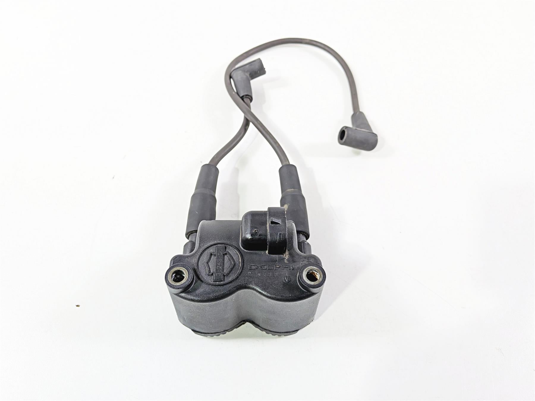 2011 Harley FXDF Dyna Fat Bob Delphi Ignition Coil Wires Plugs Set 31743-01 {{ shop.shopifyCountryName }} - Mototech271