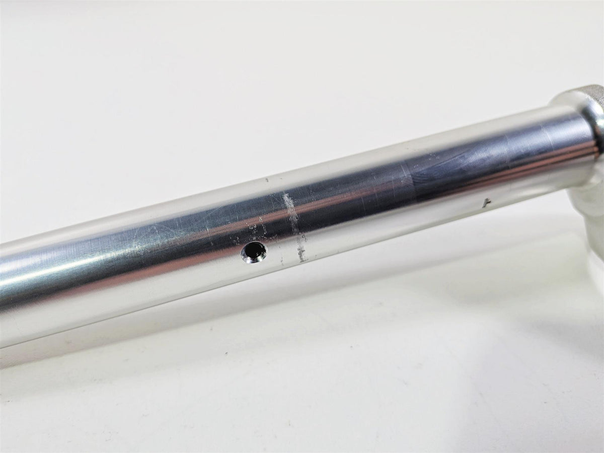 2017 BMW S1000RR K46 Left Oem Silver Aluminum Clip On Handlebar 32718548405 {{ shop.shopifyCountryName }} - Mototech271