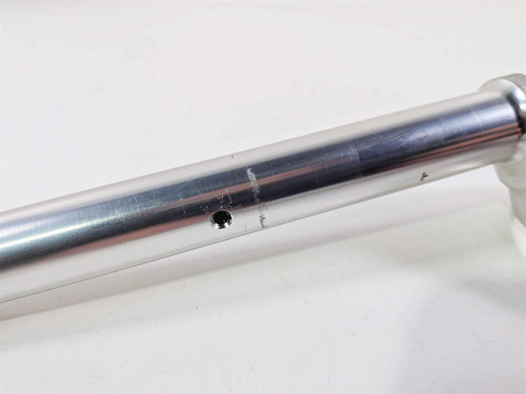 2017 BMW S1000RR K46 Left Oem Silver Aluminum Clip On Handlebar 32718548405 {{ shop.shopifyCountryName }} - Mototech271