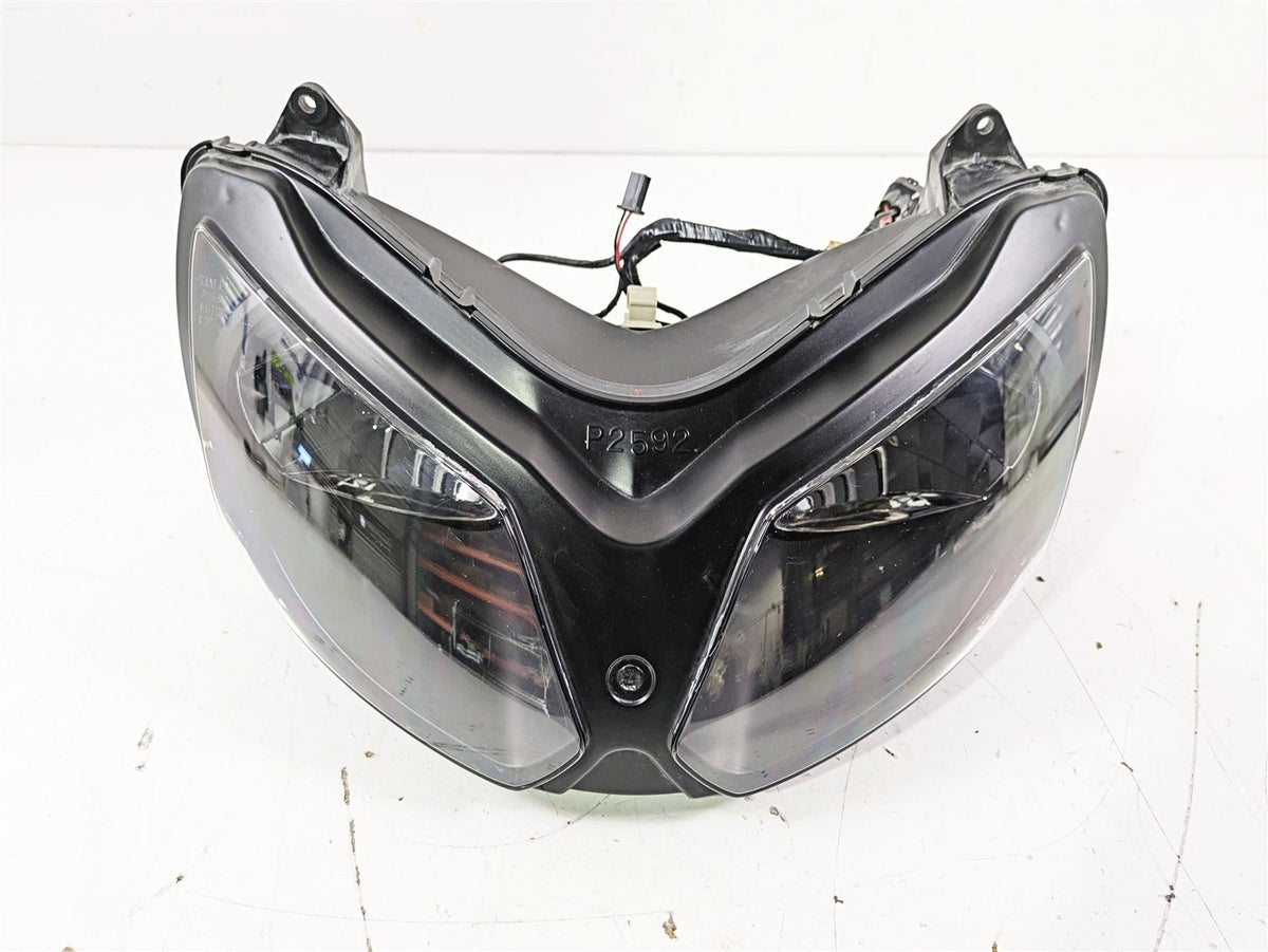 2005 Kawasaki ZX12R Ninja Headlight Head Light Lamp Lens Set 23007-1419 {{ shop.shopifyCountryName }} - Mototech271