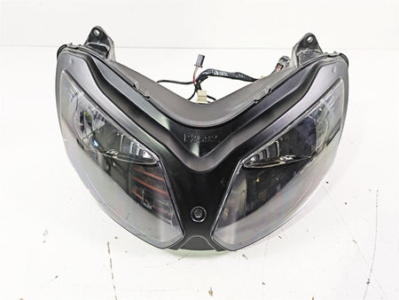 2005 Kawasaki ZX12R Ninja Headlight Head Light Lamp Lens Set 23007-1419 {{ shop.shopifyCountryName }} - Mototech271