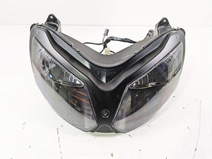 2005 Kawasaki ZX12R Ninja Headlight Head Light Lamp Lens Set 23007-1419 | Mototech271