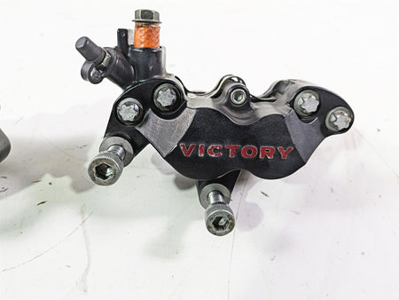 2012 Victory Cross Country Front Brake Caliper Set 1911512 1911513 {{ shop.shopifyCountryName }} - Mototech271