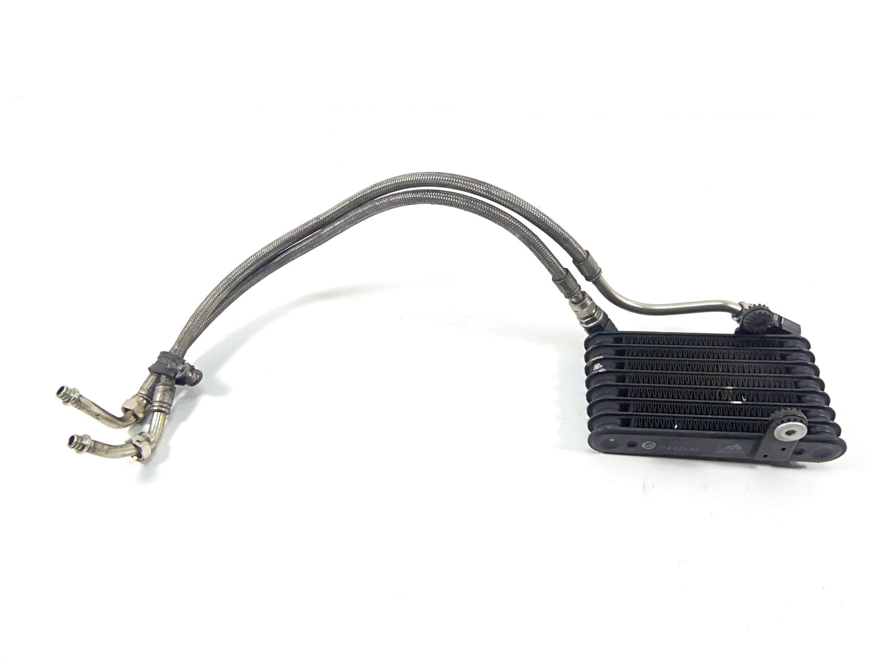 2012 Ducati Monster 1100 EVO Oil Cooler Radiator & Lines 54840791A {{ shop.shopifyCountryName }} - Mototech271