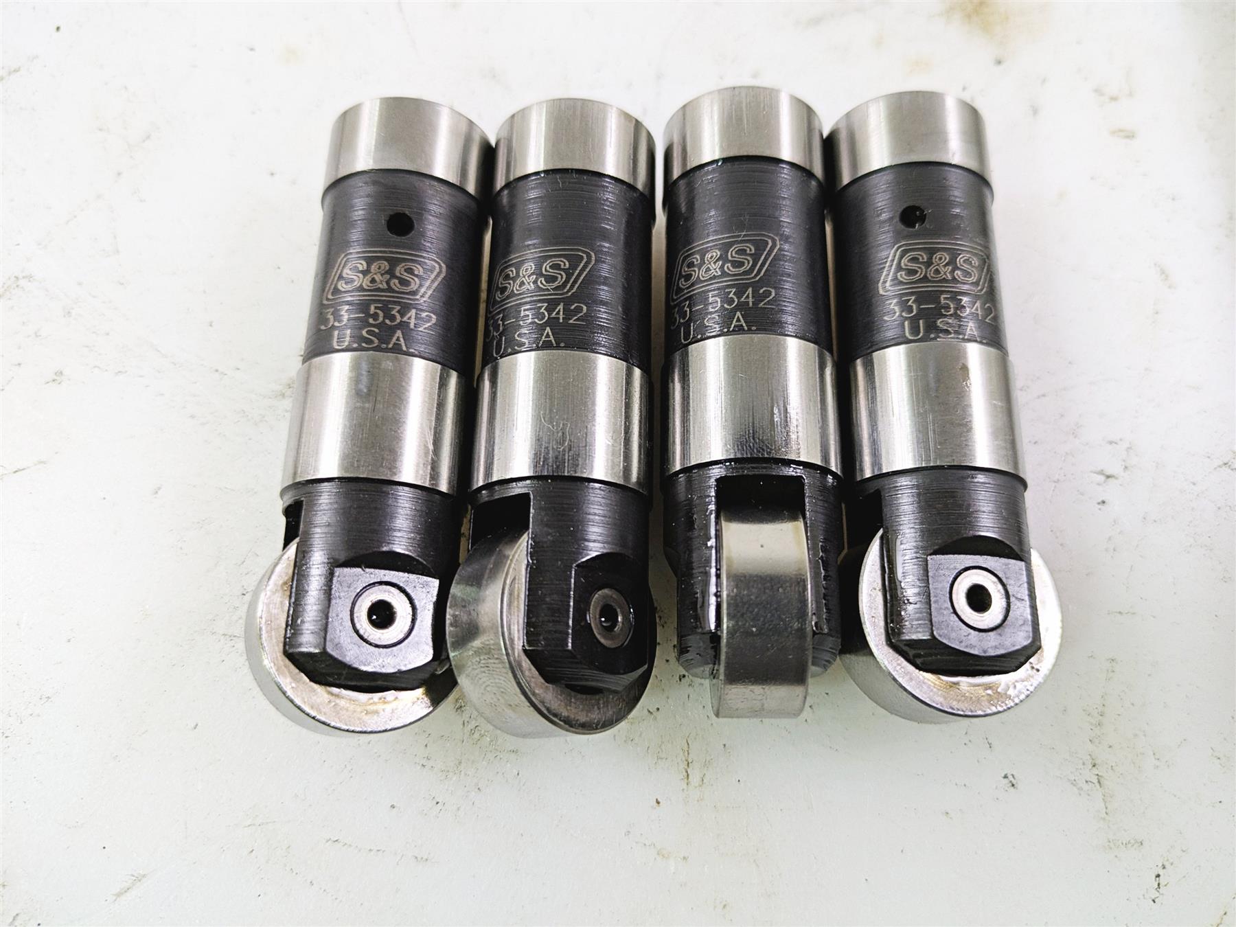 2002 Indian Spirit Deluxe S&S Hydraulic Roller Tappets Lifter Set 33-5342 {{ shop.shopifyCountryName }} - Mototech271