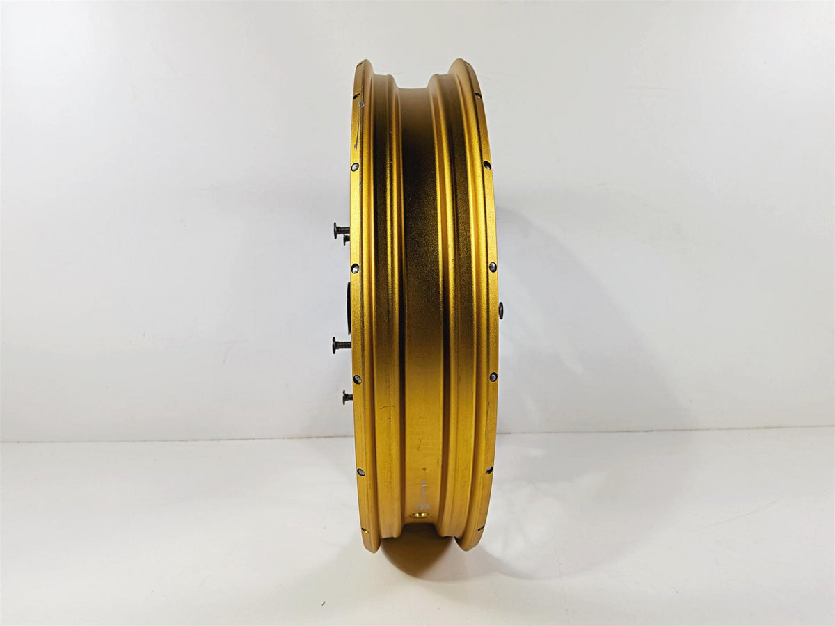 2021 BMW R1250GS K51 Adventure Straight 19x3 Gold Front Spoke Wheel Rim 36318404330-Mototech271