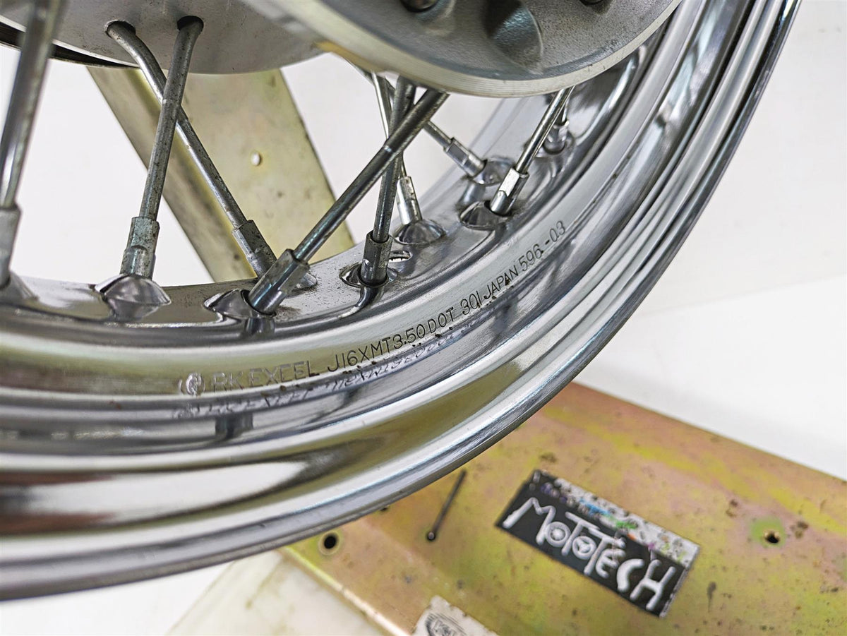 1997 Kawasaki VN1500 Vulcan Spoke Excel Rear Wheel Rim 16x3.5 - Read 41034-0567 {{ shop.shopifyCountryName }} - Mototech271