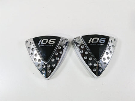 2013 Victory Vision Tour Left Right Triangle Chrome Side Cover Set 5245659 {{ shop.shopifyCountryName }} - Mototech271