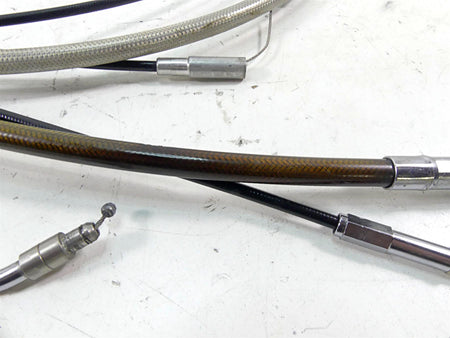 2002 Harley Touring FLHTC Electra Glide 16" Ape Hanger Clutch & Throttle Cable {{ shop.shopifyCountryName }} - Mototech271