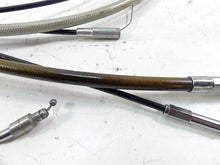 Load image into Gallery viewer, 2002 Harley Touring FLHTC Electra Glide 16&quot; Ape Hanger Clutch &amp; Throttle Cable | Mototech271
