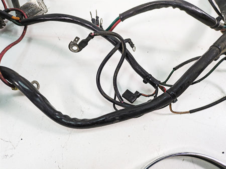 1986 Harley Sportster XLH 883 Main Wiring Harness + Headlight For Parts 70135-86 {{ shop.shopifyCountryName }} - Mototech271