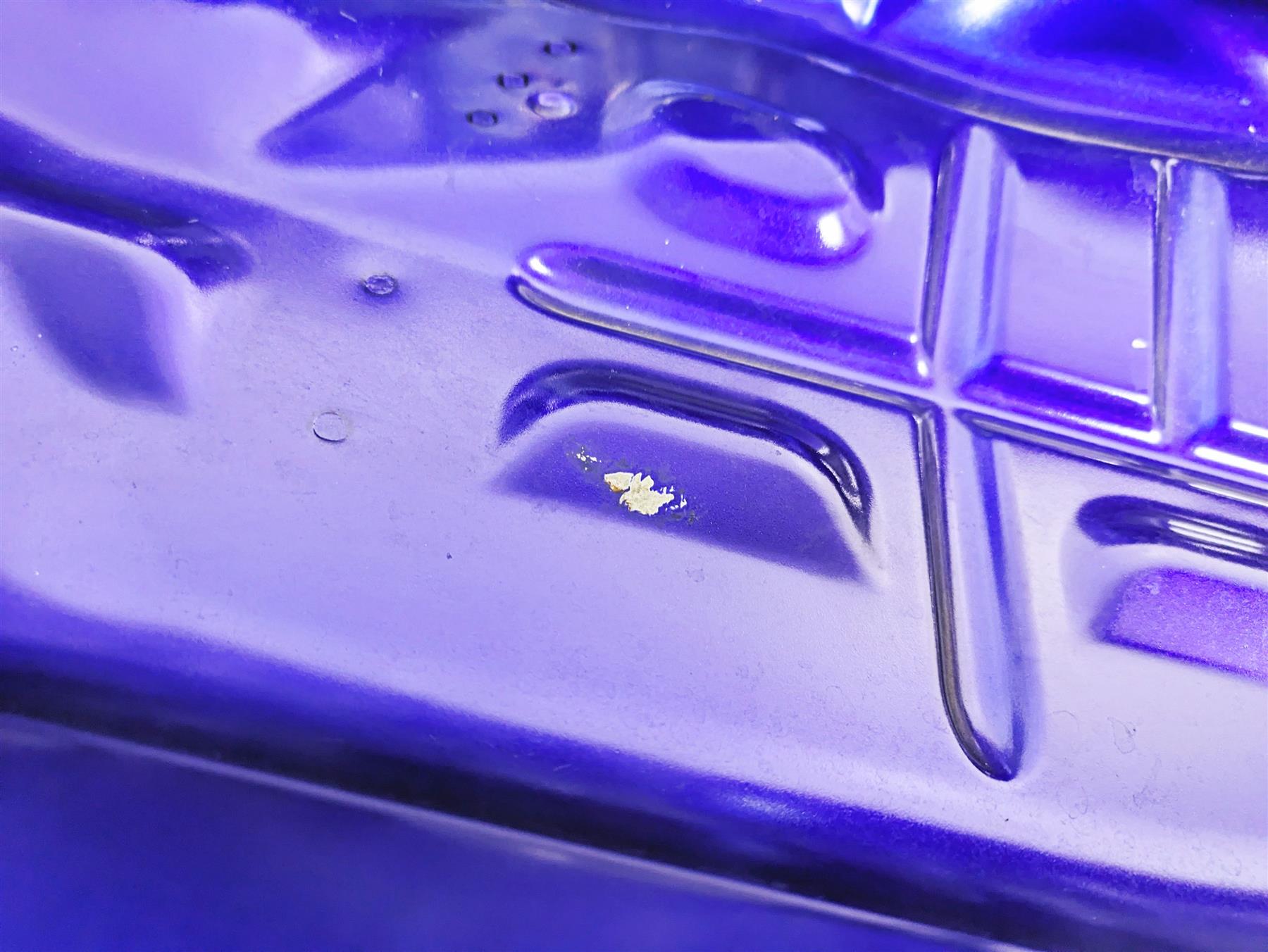 2002 Honda VTX1800 Retro Fuel Gas Tank Pearl Chromium Purple -Read 17520-MCV-670 {{ shop.shopifyCountryName }} - Mototech271