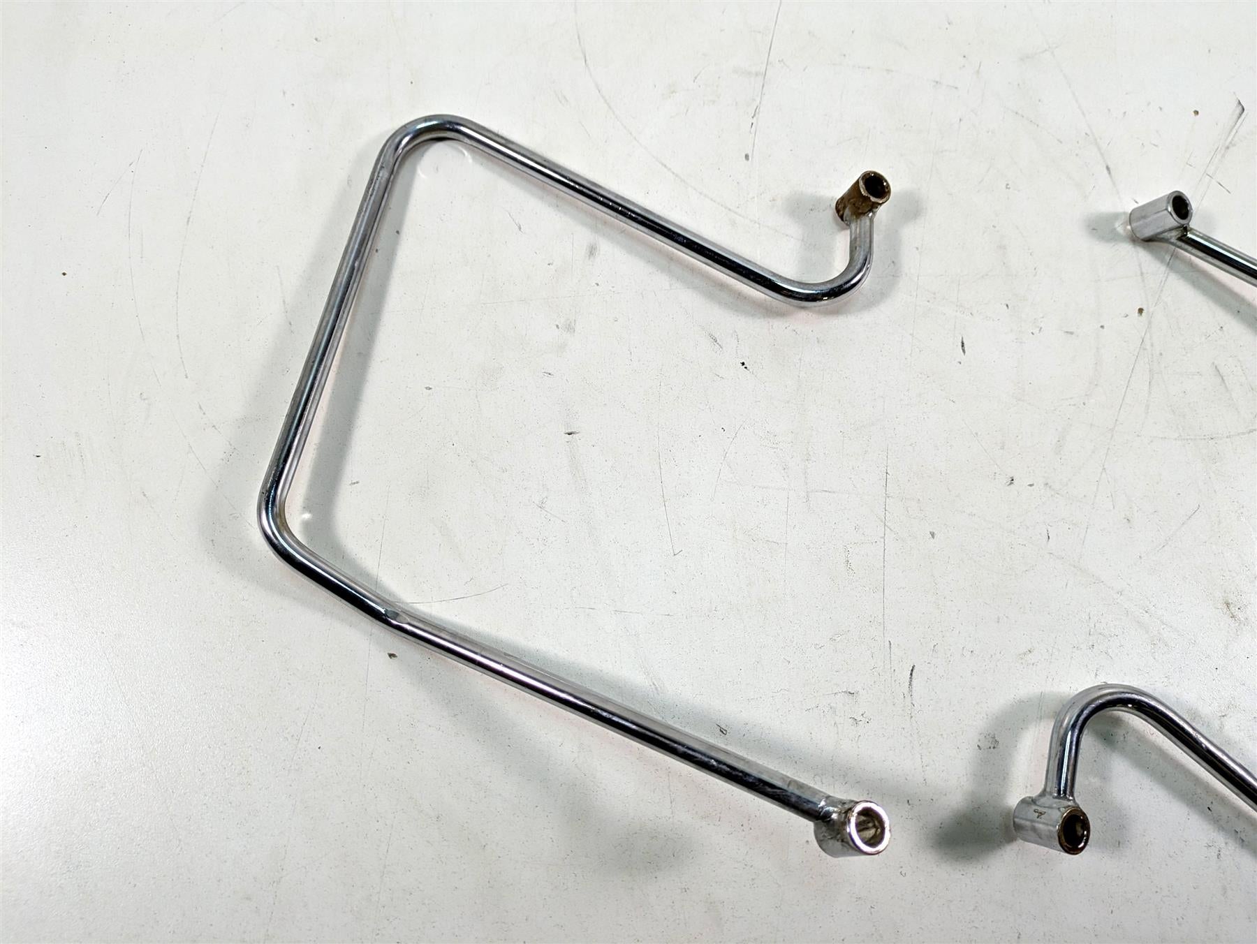 2000 Harley Dyna FXDL Low Rider Rear Saddlebag Rail Holder Mount Set {{ shop.shopifyCountryName }} - Mototech271
