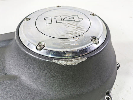 2018 Harley Softail FXFBS Fat Bob Outer Primary Drive Clutch Cover 25700559 {{ shop.shopifyCountryName }} - Mototech271