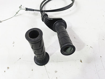 2005 Kawasaki ZX12R Ninja Throttle Grip & Cables Set 32099-1193 {{ shop.shopifyCountryName }} - Mototech271