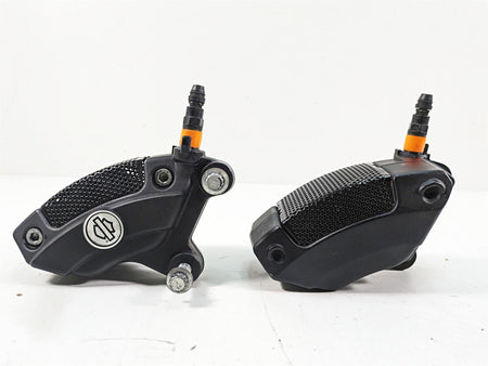 2013 Harley Touring FLHX Street Glide Nice Front Brake Caliper Set 43027-08 {{ shop.shopifyCountryName }} - Mototech271