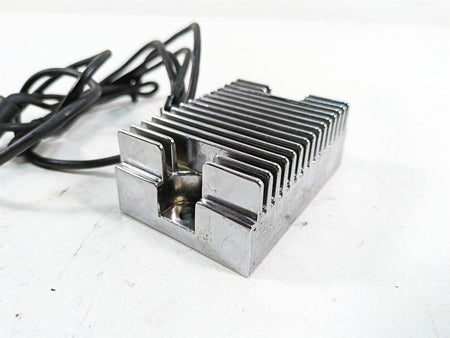 1990 Harley Sportster XLH883 XL883 Chrome Rectifier Voltage Regulator 74523-84A {{ shop.shopifyCountryName }} - Mototech271