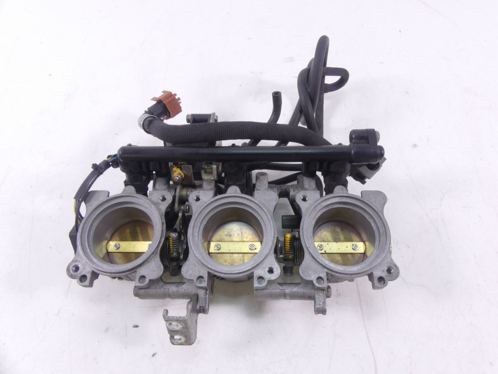 2009 Triumph Street Triple 675R Keihin Throttle Body Fuel Injection T1240478 {{ shop.shopifyCountryName }} - Mototech271