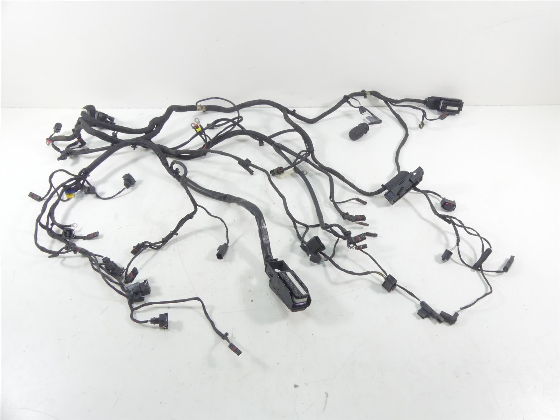 2009 BMW F800GS K72 Main & Engine Wiring Harness Abs 61117705426 12517705428