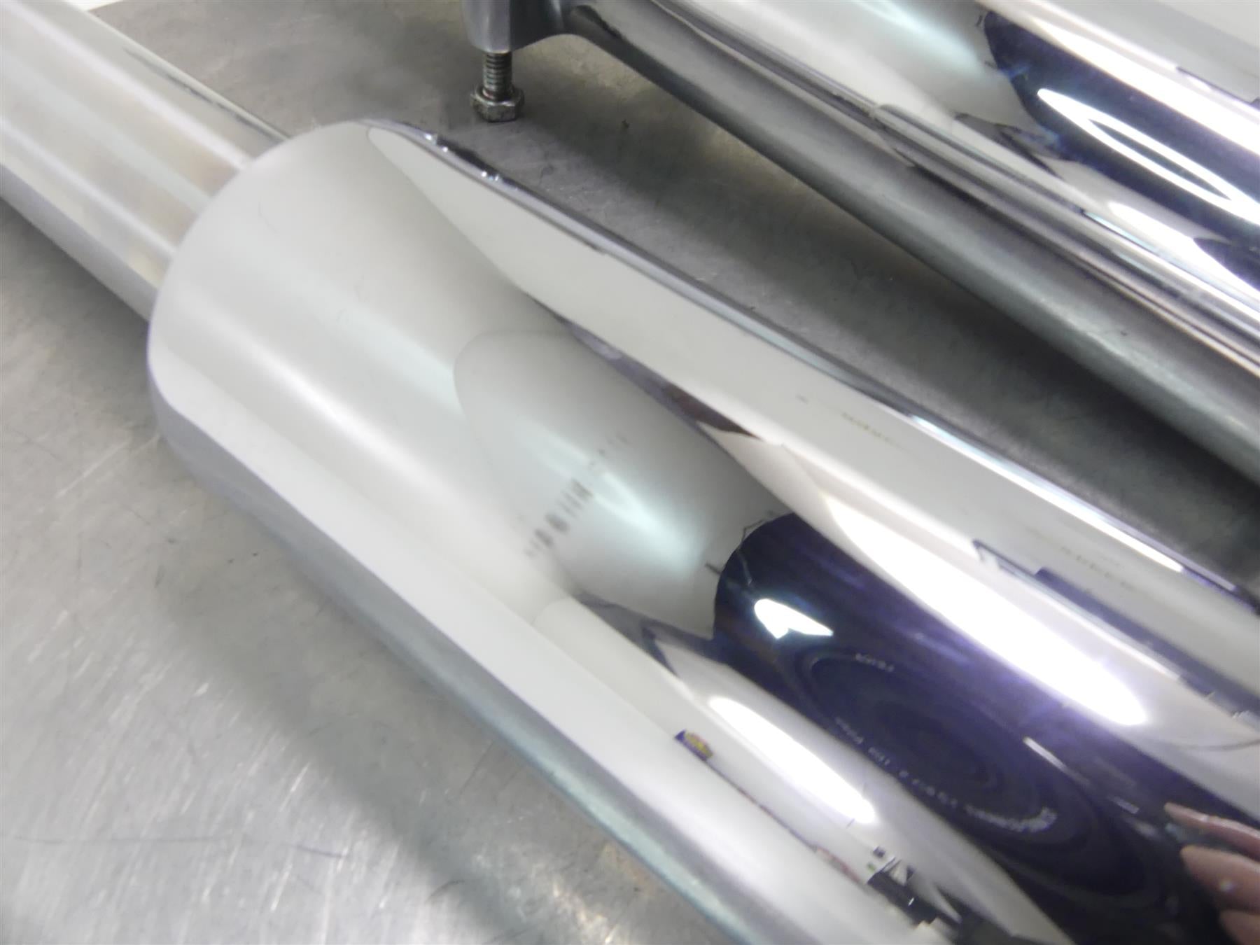 2007 Harley FLHTCU SE CVO Electra Glide Straight Front Forks 41mm 46621-06A {{ shop.shopifyCountryName }} - Mototech271
