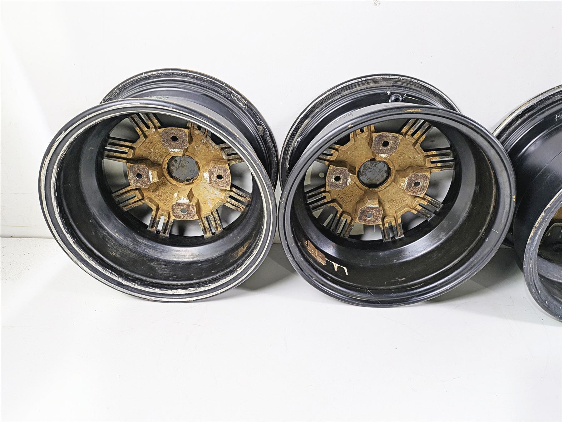 2011 Can-Am Outlander 650 4X4 XT Oem 12x6 Front 12x7.5 Rear Wheel Set 705400687 {{ shop.shopifyCountryName }} - Mototech271