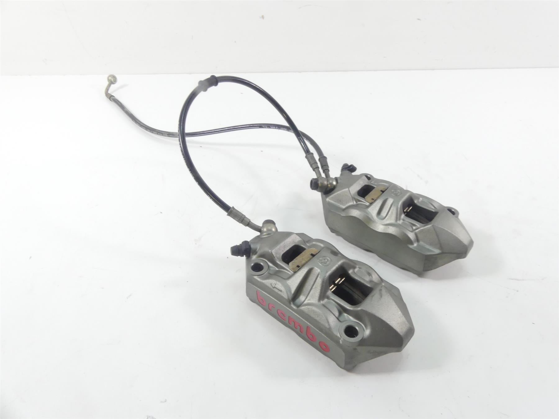 2008 Ducati 1098 S Front Brembo Brake Caliper Set 61040901A 61040911A