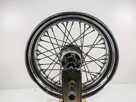 2009 Harley FXDC Dyna Super Glide Custom 17x4.5 Rear Wheel Spoke Rim 40979-08A {{ shop.shopifyCountryName }} - Mototech271