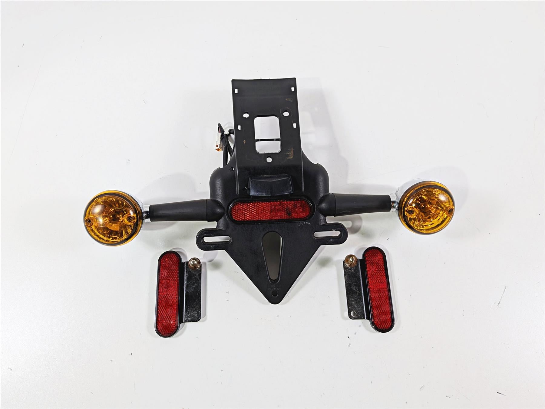 2021 Indian Scout 1200 License Plate Holder Chrome Blinker Set 5453395 2412541