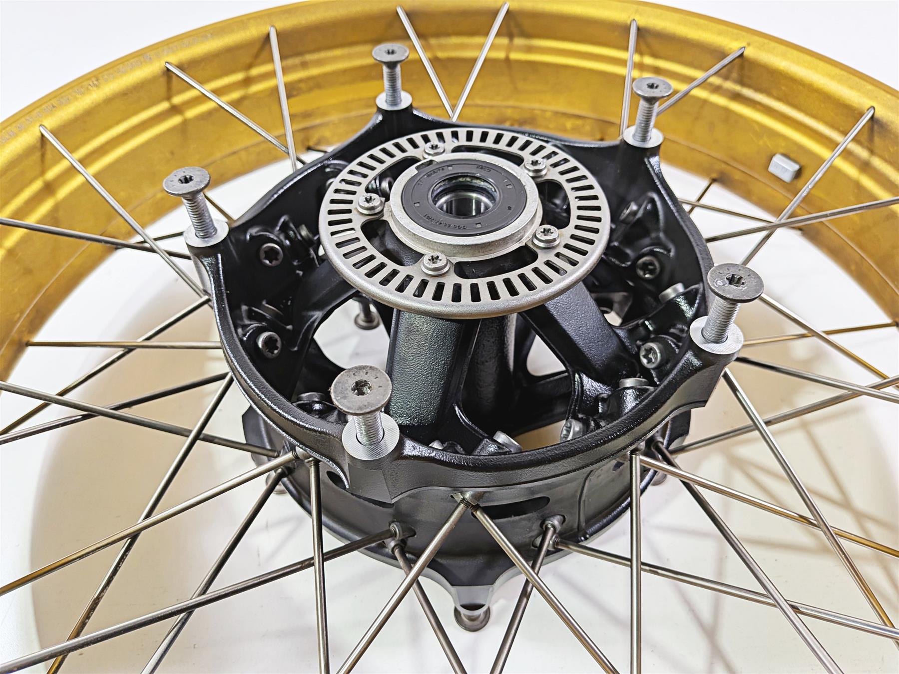 2021 BMW R1250GS K51 Adventure Straight 19x3 Gold Front Spoke Wheel Rim 36318404330-Mototech271