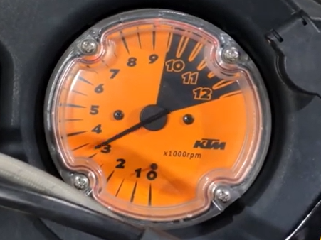 2005 KTM 950 LC8 Adventure Clean Tachometer Tacho Meter Gauge -Video 60014075000 {{ shop.shopifyCountryName }} - Mototech271