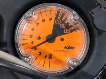 2005 KTM 950 LC8 Adventure Clean Tachometer Tacho Meter Gauge -Video 60014075000 {{ shop.shopifyCountryName }} - Mototech271