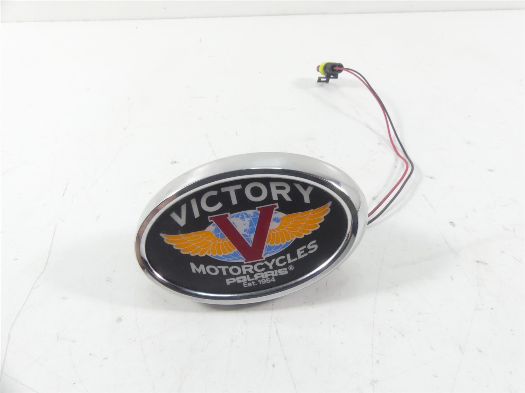 2009 Victory Vision Tour Left Light Up Emblem Badge 1015600 | Mototech271