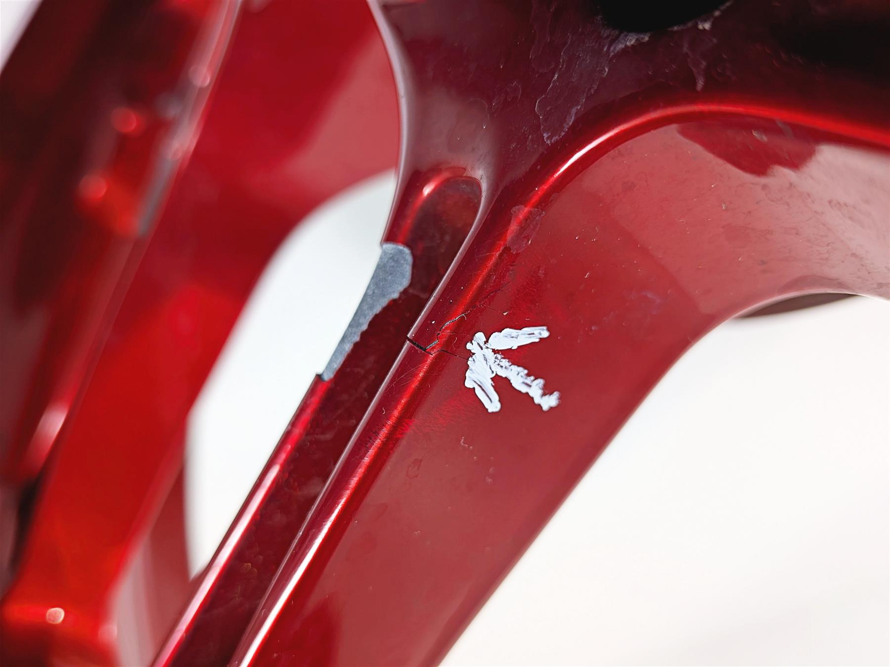 2016 Yamaha YZF R1 RN32 Front Wheel Rim 17x3.5 - Damaged 2CR-25168-00-P0 {{ shop.shopifyCountryName }} - Mototech271