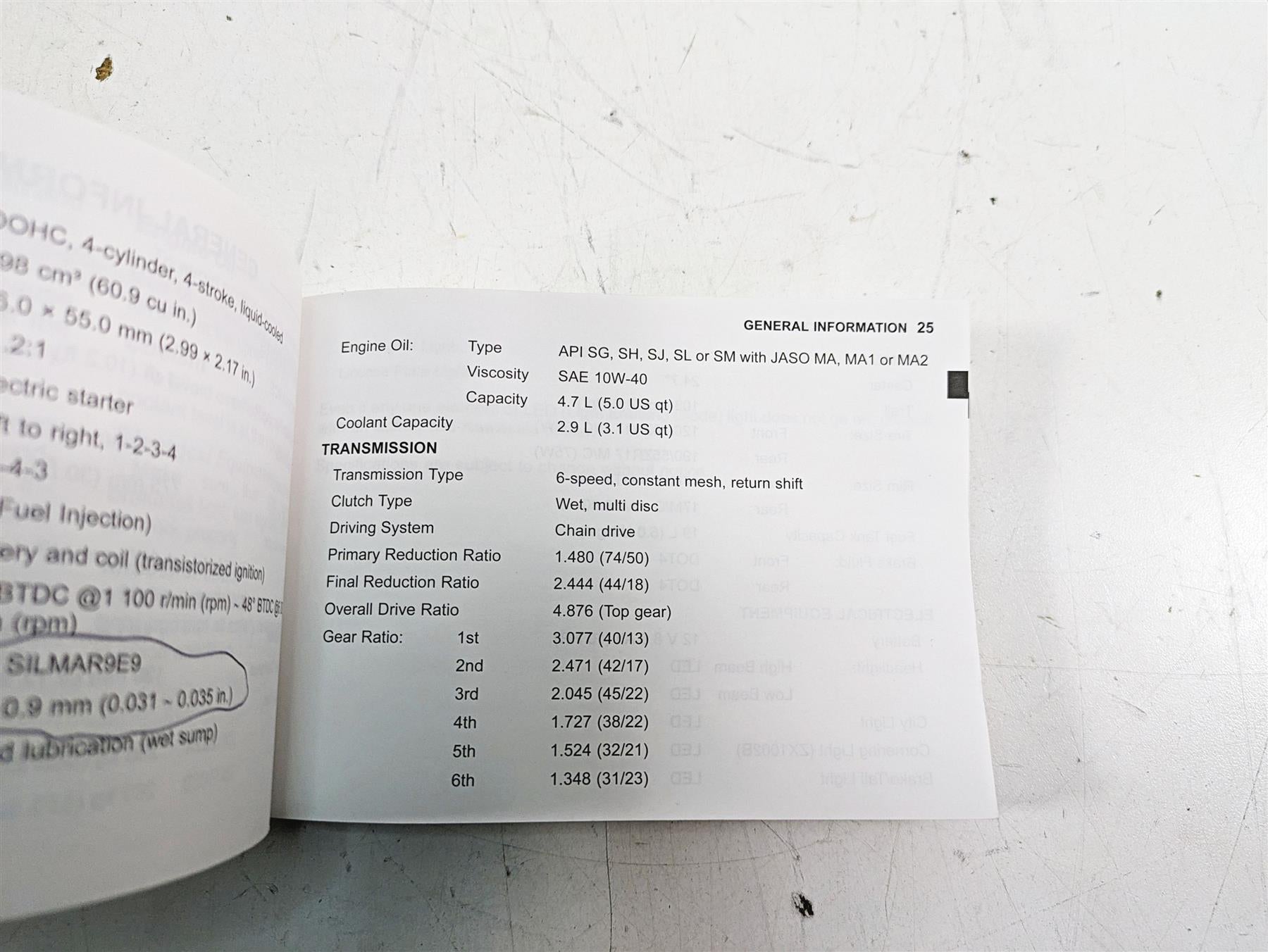 2018 Kawasaki ZX1002 Ninja H2 SX Owners Manual Booklet ZX1002AJ/BJ 99987-0050 {{ shop.shopifyCountryName }} - Mototech271