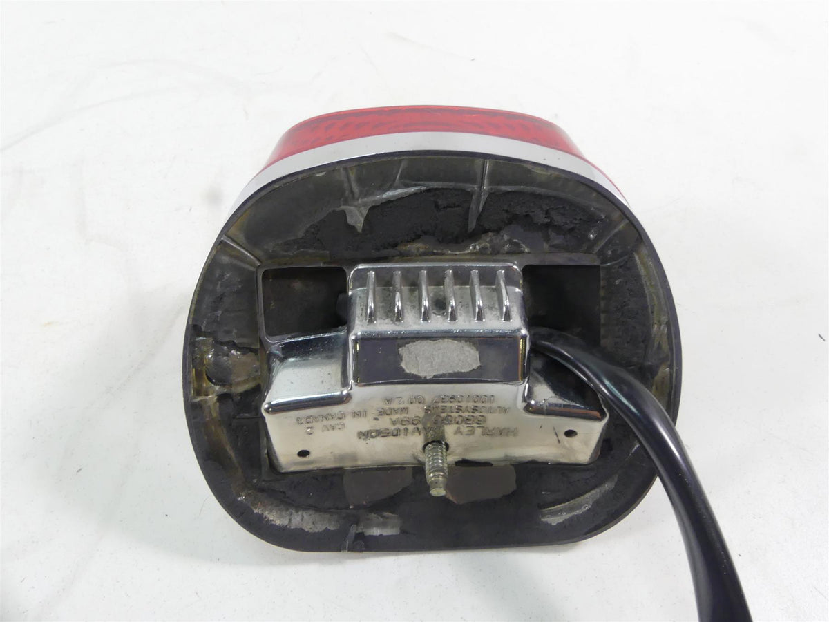 2004 Harley FLHTC SE CVO Electra Glide Tail Light Taillight & Wiring 68140-04 {{ shop.shopifyCountryName }} - Mototech271