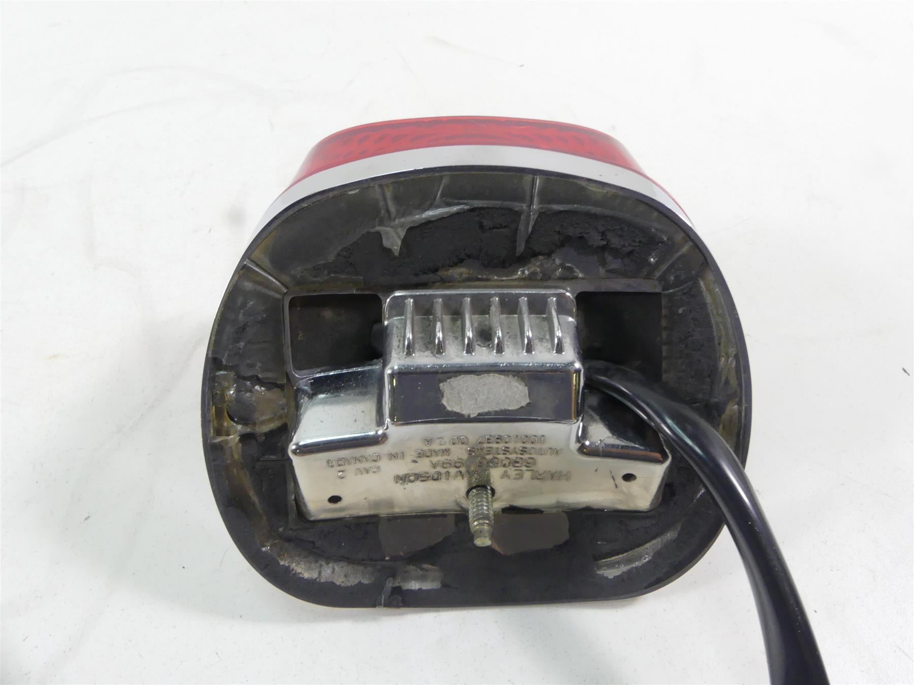 2004 Harley FLHTC SE CVO Electra Glide Tail Light Taillight & Wiring 68140-04 {{ shop.shopifyCountryName }} - Mototech271