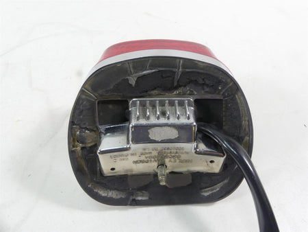 2004 Harley FLHTC SE CVO Electra Glide Tail Light Taillight & Wiring 68140-04 {{ shop.shopifyCountryName }} - Mototech271