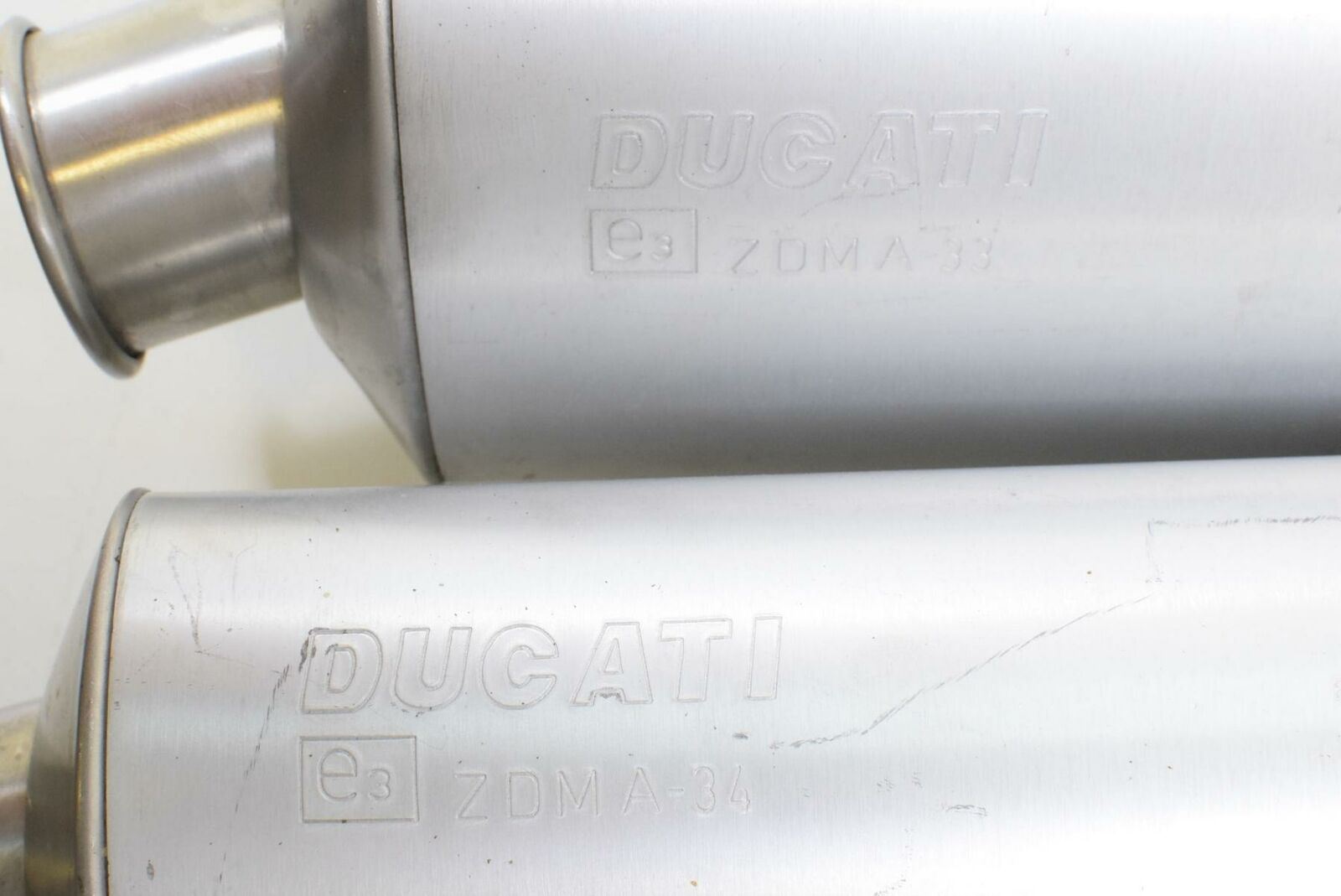 2006 Ducati Monster S2R 1000 Termignoni Exhaust Pipe Muffler Silencer 57310776A {{ shop.shopifyCountryName }} - Mototech271