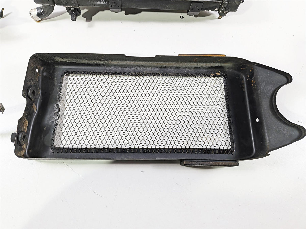 1994 Honda VT600 CR Shadow Coolant Radiator & Grille 19010-MR1-003 19010-MR1-013 {{ shop.shopifyCountryName }} - Mototech271