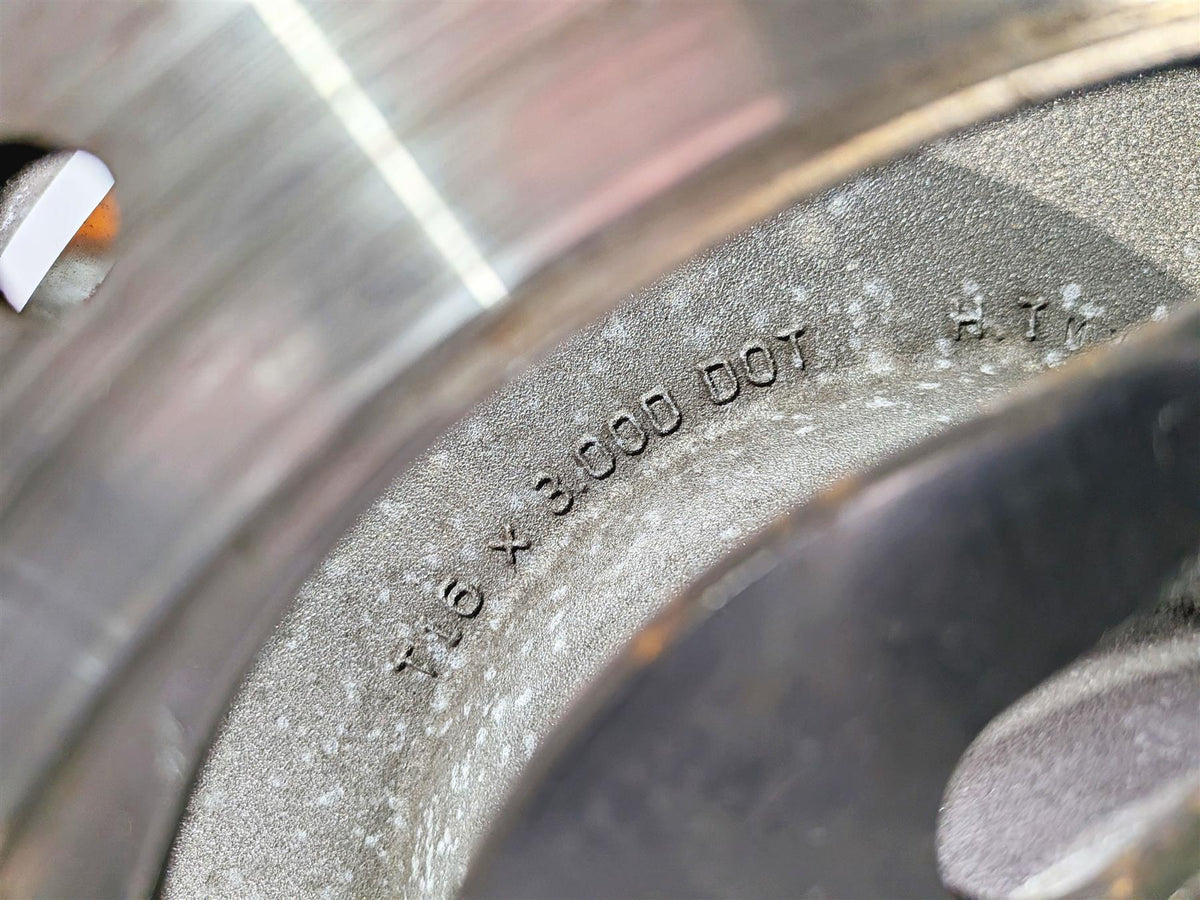 2003 Harley Sportster XL1200 Straight 16x3 Rear Wheel Solid Slots 41013-00A {{ shop.shopifyCountryName }} - Mototech271