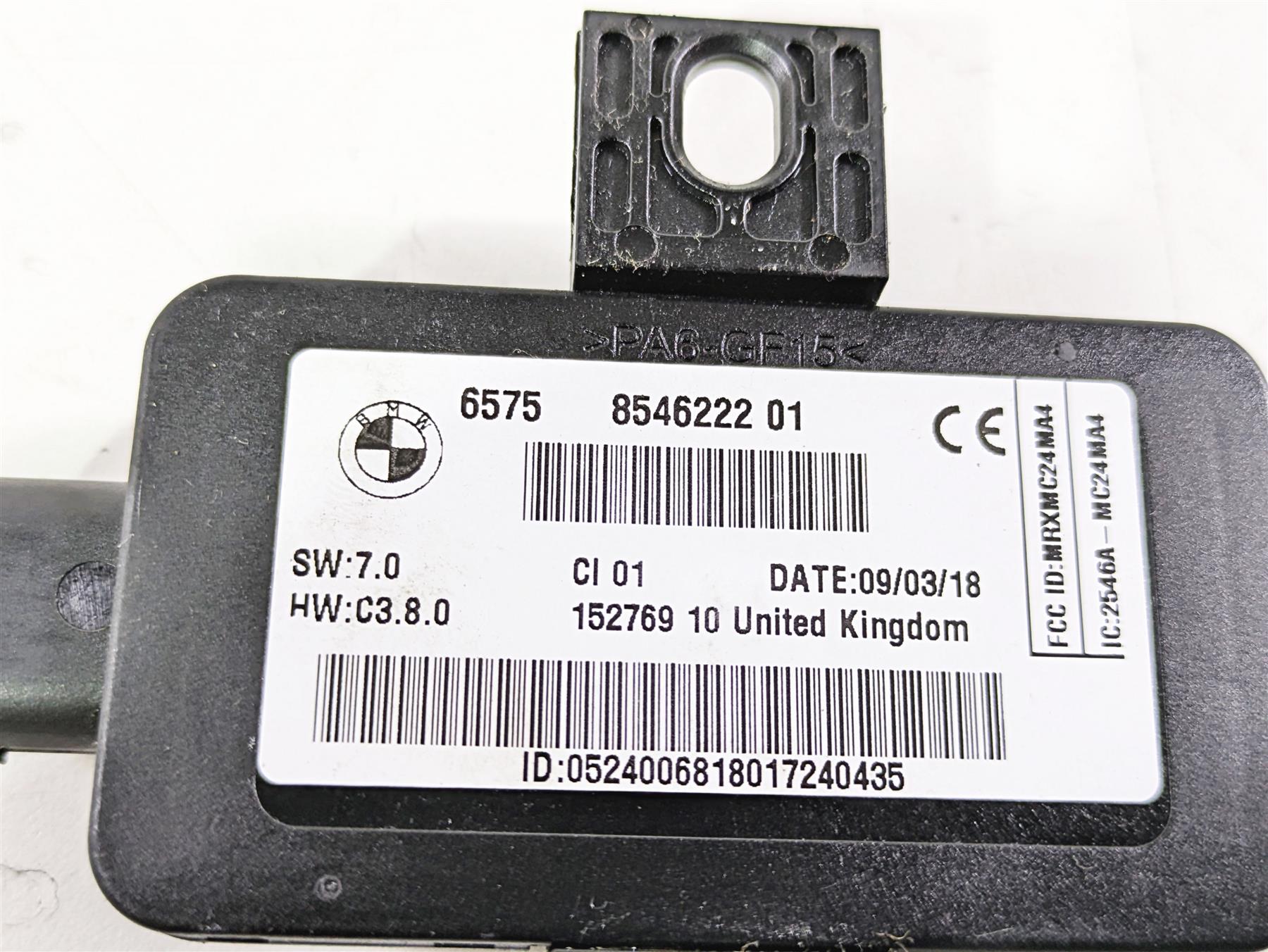 2018 BMW R1200GS GSW K50 Rdc Sensor Module & Tire Sensors 65758546222 {{ shop.shopifyCountryName }} - Mototech271