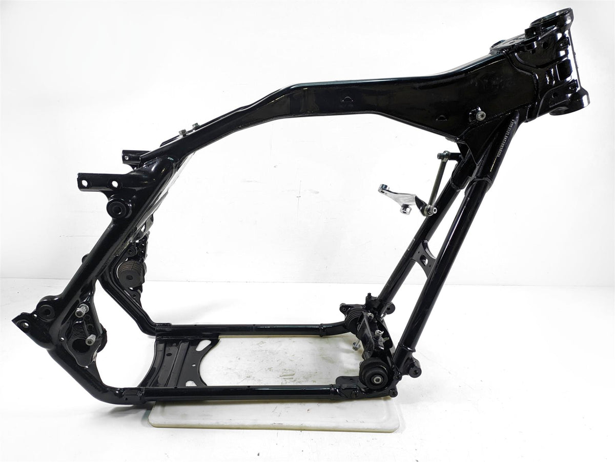 2014 Harley Touring FLHTK Electra Glide Straight Main Frame Chassis With Texas Salvage Title 47900-14BHP {{ shop.shopifyCountryName }} - Mototech271