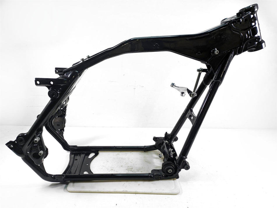 2014 Harley Touring FLHTK Electra Glide Straight Main Frame Chassis With Texas Salvage Title 47900-14BHP {{ shop.shopifyCountryName }} - Mototech271