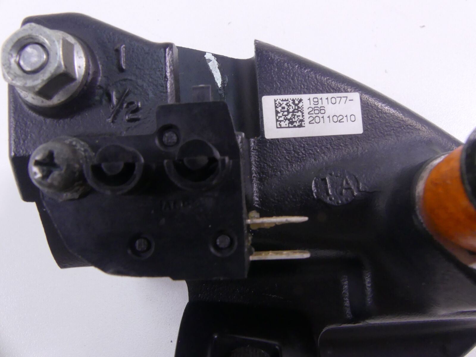 2012 Victory High Ball Front Brake Master Cylinder 1/2" 1911077 {{ shop.shopifyCountryName }} - Mototech271