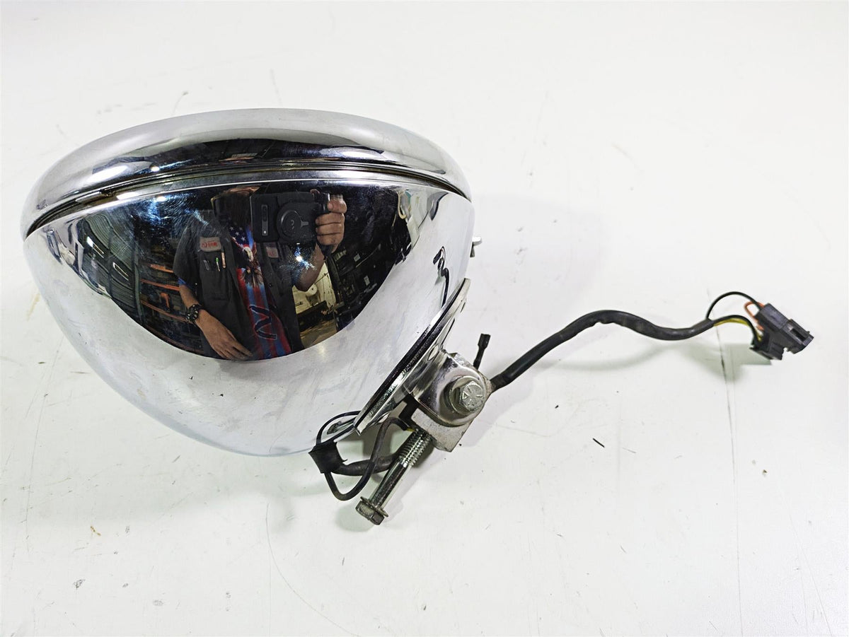 2004 Harley FLSTCI Softail Heritage Headlight & Led Halo Bulb Lens 67903-00 {{ shop.shopifyCountryName }} - Mototech271
