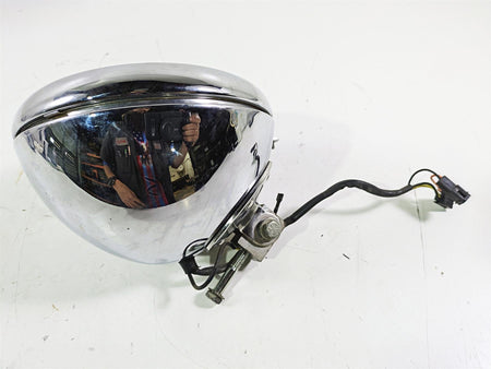 2004 Harley FLSTCI Softail Heritage Headlight & Led Halo Bulb Lens 67903-00 {{ shop.shopifyCountryName }} - Mototech271