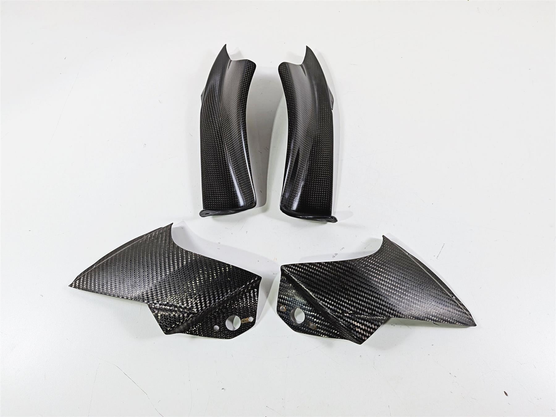 2008 Aprilia RSVR 1000 Factory Upper Fairing Carbon Infill Cover Set 8178754 {{ shop.shopifyCountryName }} - Mototech271